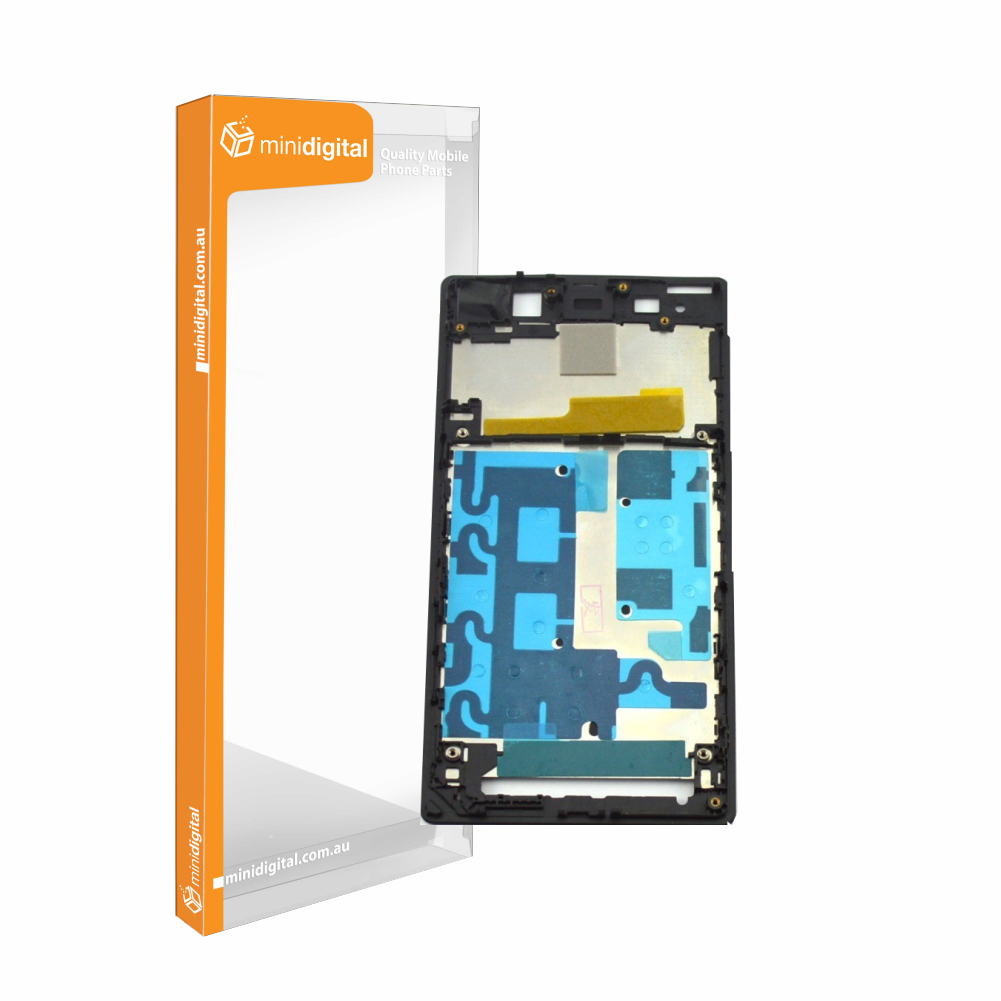 Front Housing Black for Sony Xperia Z1