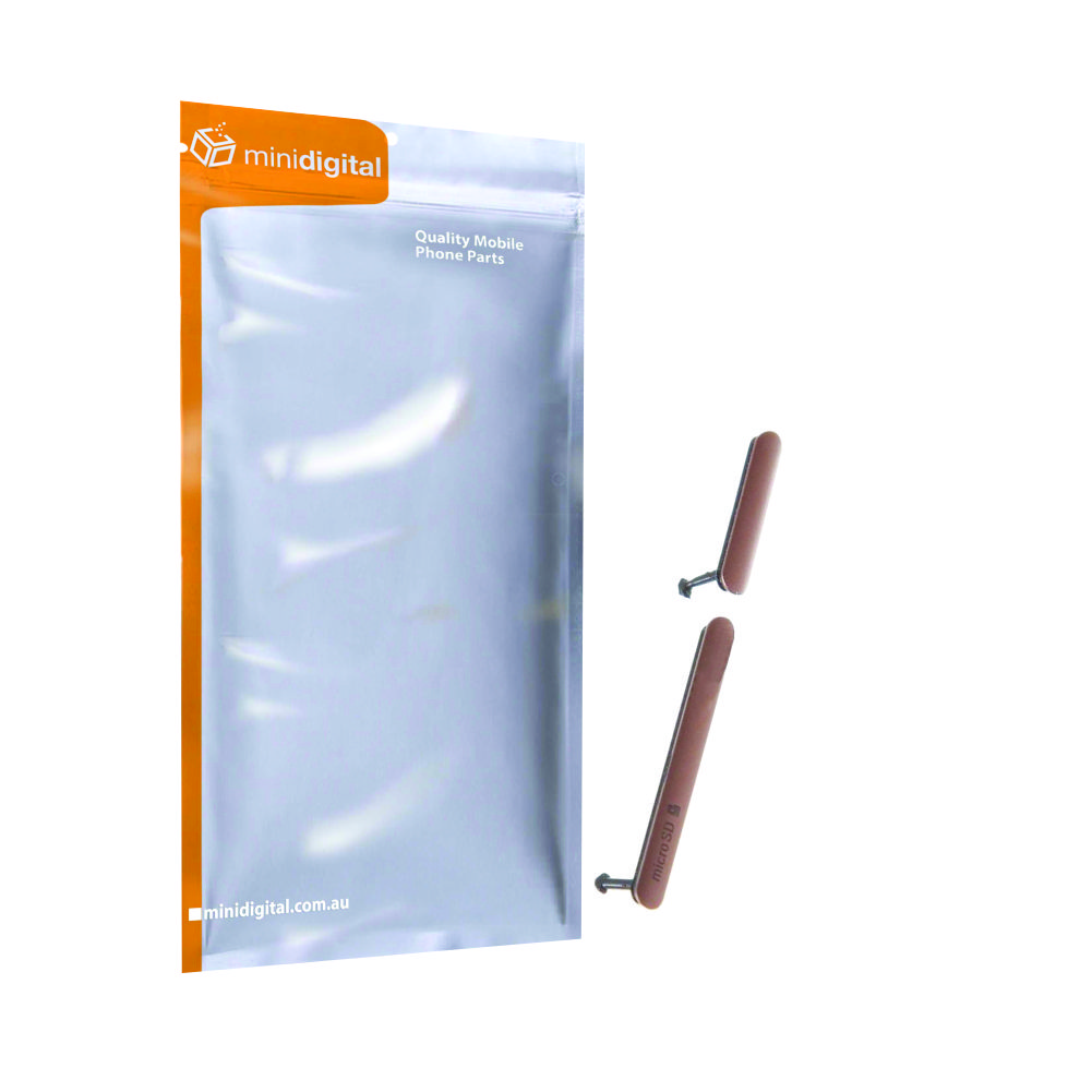 Sony Z3 MMC Sim Cover Side Gold