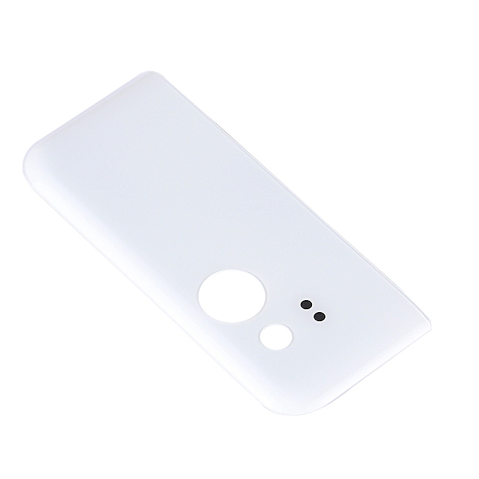 White rear glass lens for Google Pixel 2 