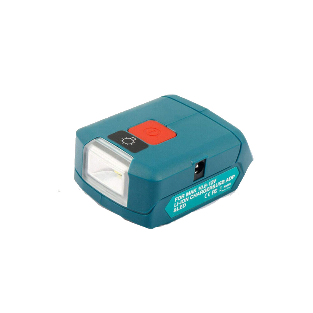 For Makita AC car Charger BL1021B ML103 Portable LED Light Rechargeable Flashlight MT1015 12V 10.8V 