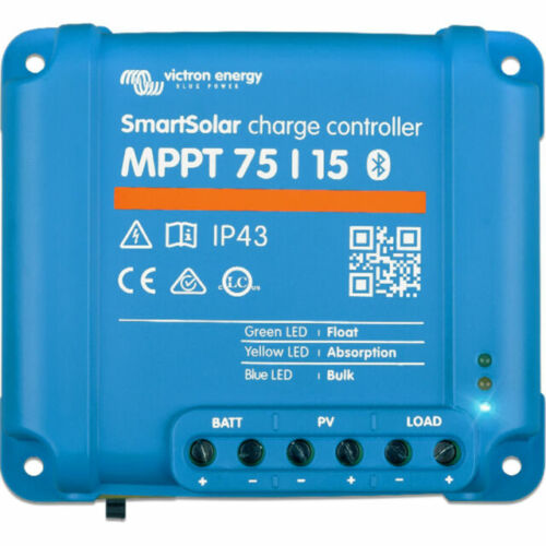 Victron SmartSolar MPPT 75/15 (12/24-15A) with Bluetooth Solar Charge Controller