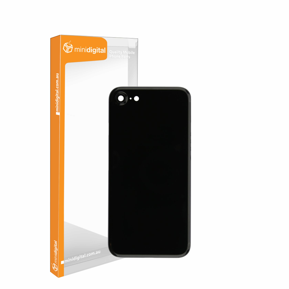 Black Back Cover Blank for iPhone 4