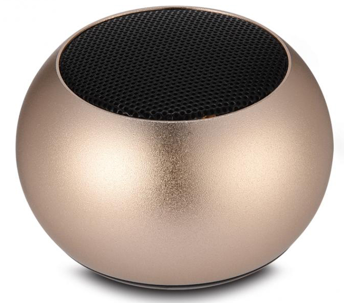 Metal Pairable Bluetooth Mini Speaker Rose Gold