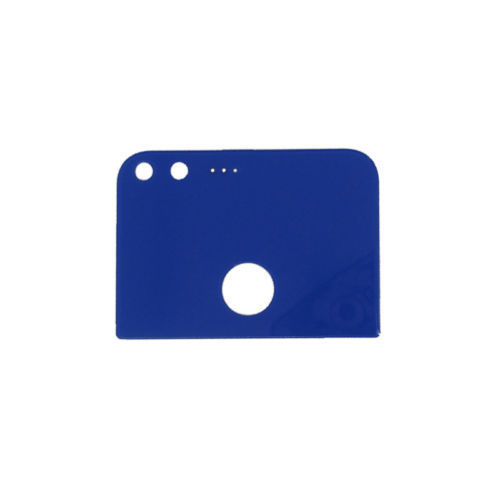 Blue rear glass and camera  lens for Google Pixel