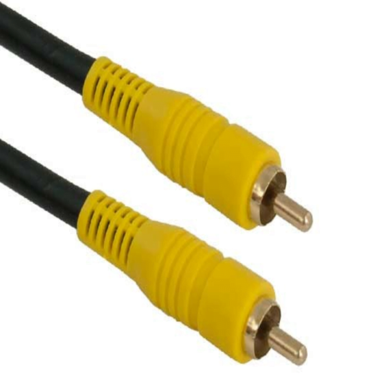 1.5m RCA male to male cable gold plated premium
