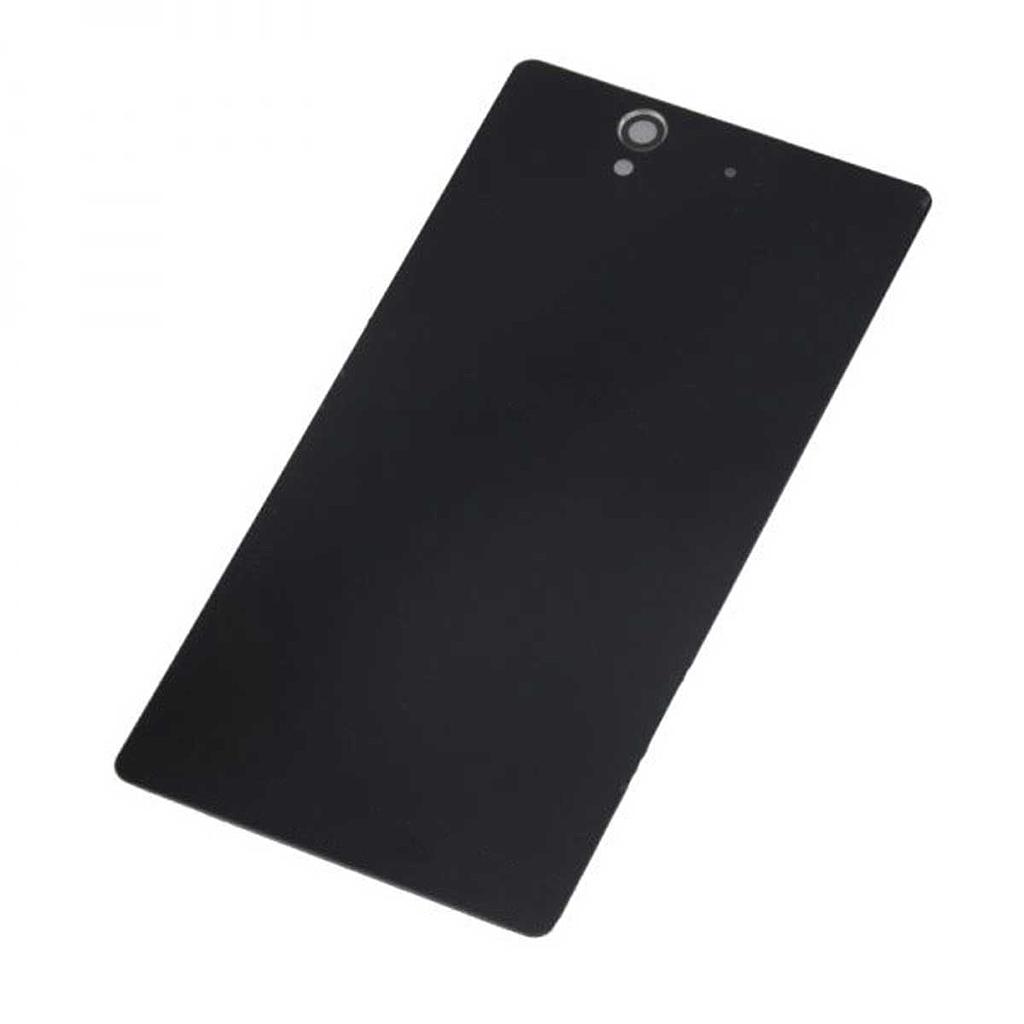 Xperia Z L36h C6603 Black Back Rear Glass Battery Cover Case