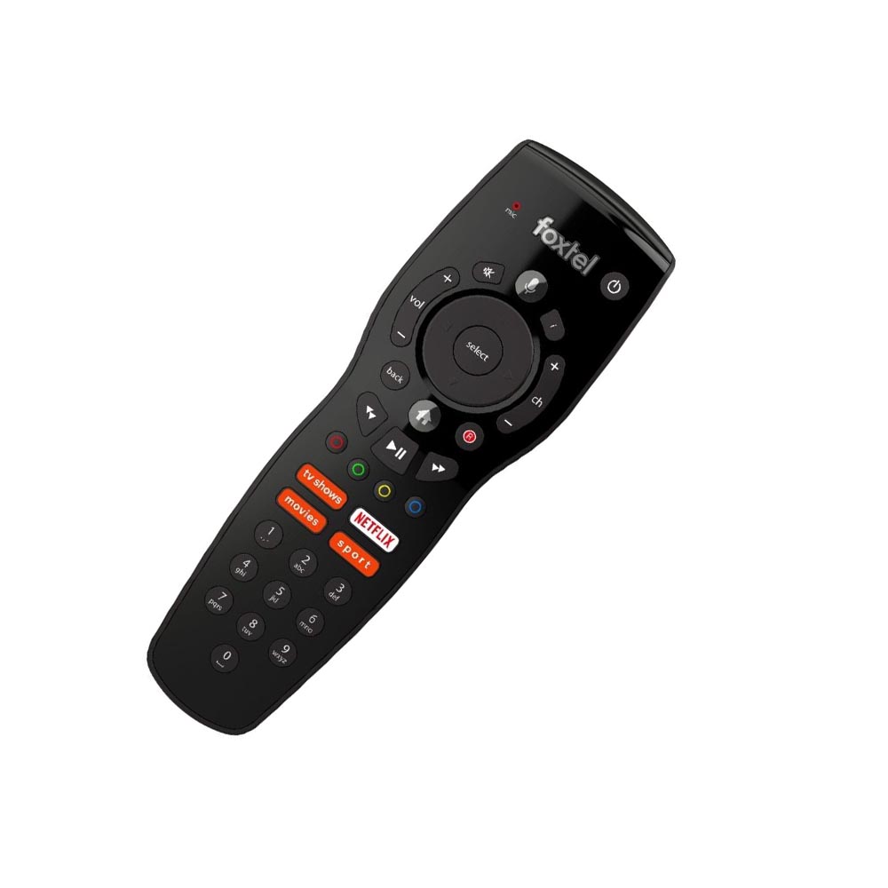 for Foxtel Compatible Remote Control Black