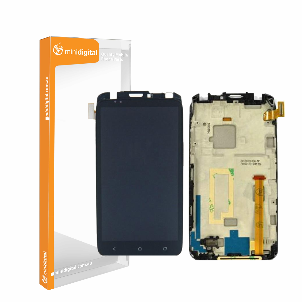 HTC one x lcd and digitizer with frame