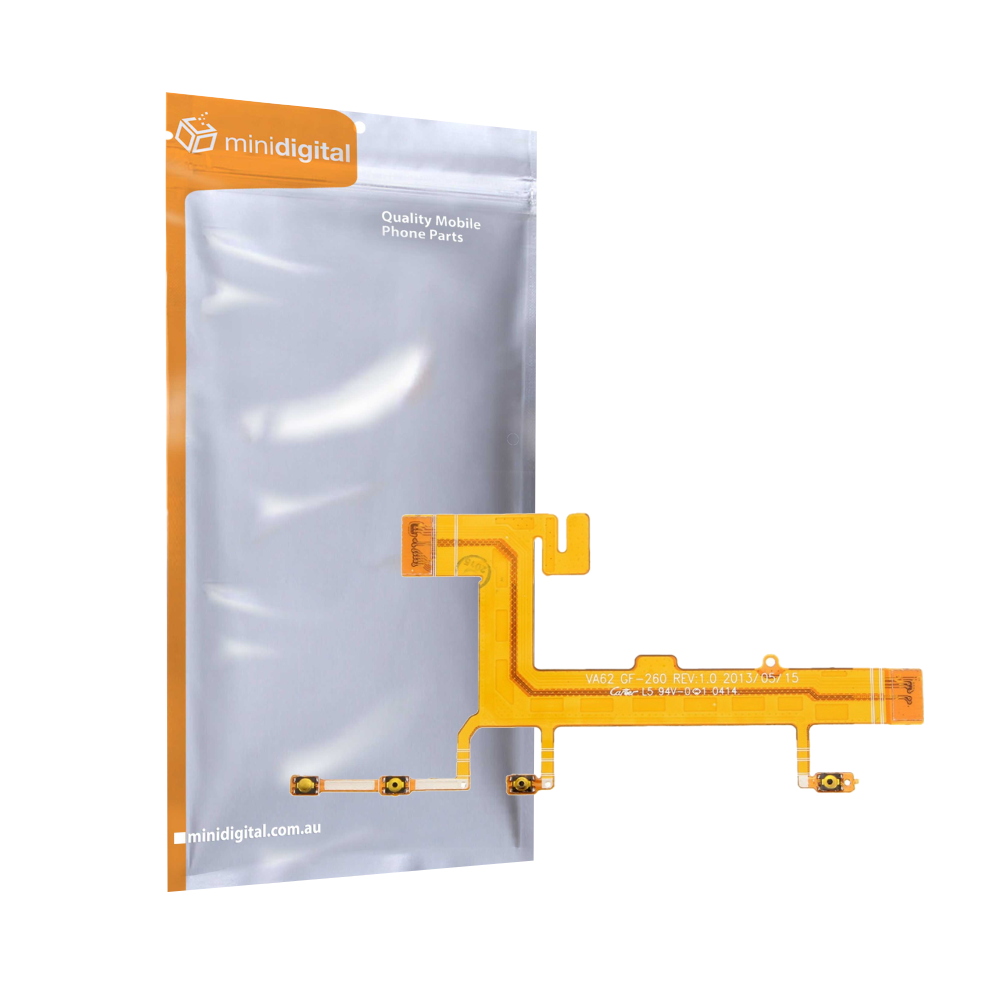 for Nokia Lumia 625 Power On Off Switch Volume Button Key Flex Cable Ribbon